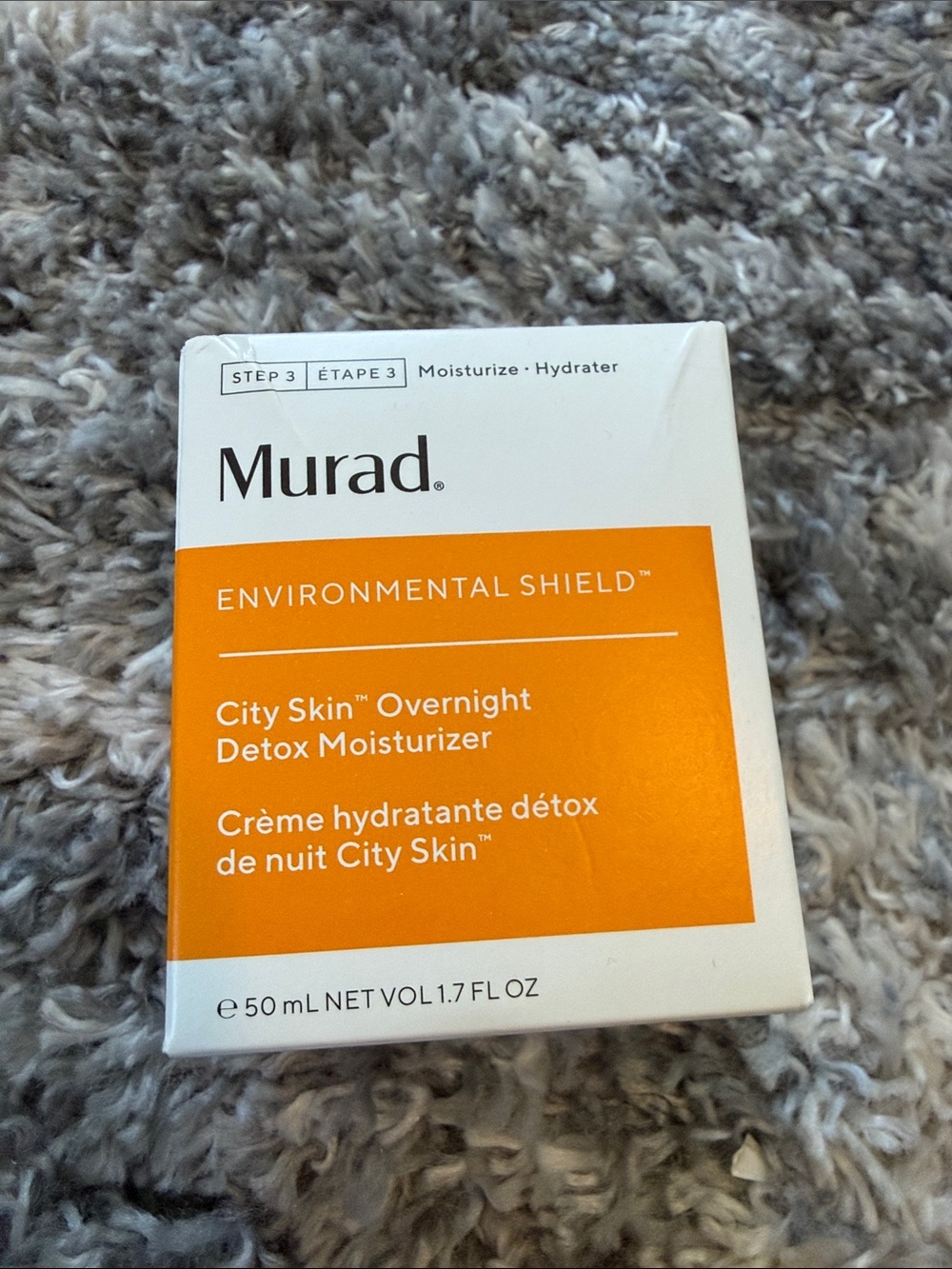 Murad City Skin Overnight Detox Moisturizer - Orange and White Packaging